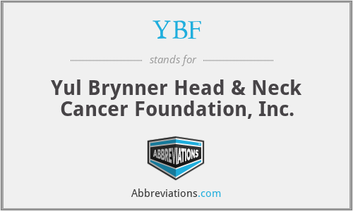 What does YBF stand for?
