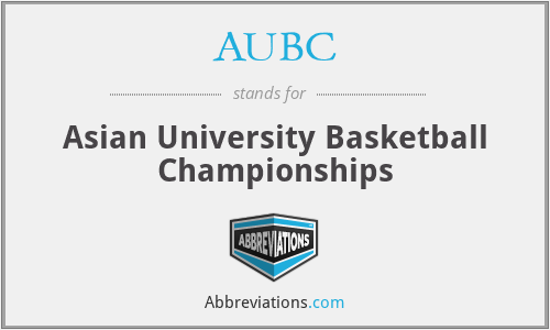 What does AUBC stand for?