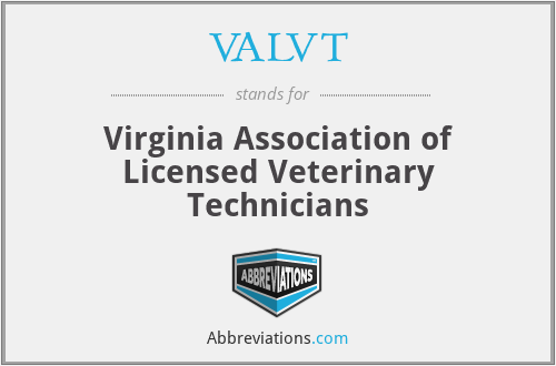 VALVT - Virginia Association of Licensed Veterinary Technicians