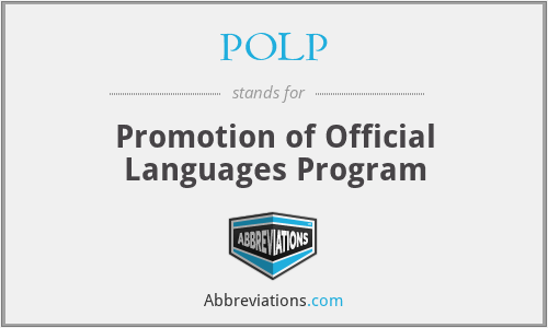 What does POLP stand for?