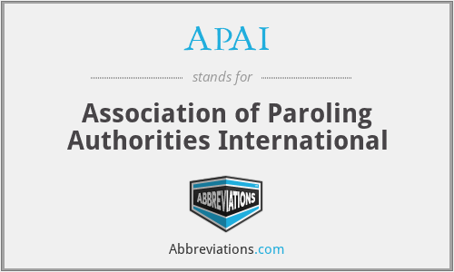 What does paroling stand for?