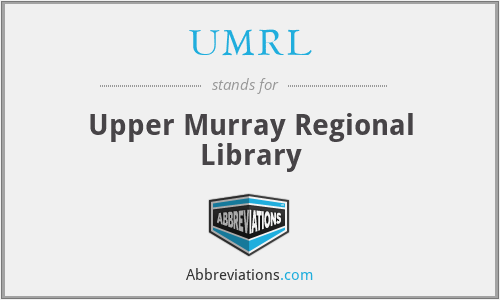 UMRL - Upper Murray Regional Library