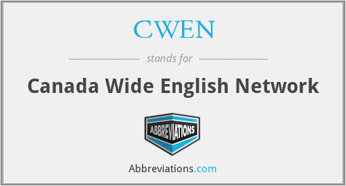 CWEN - Canada Wide English Network