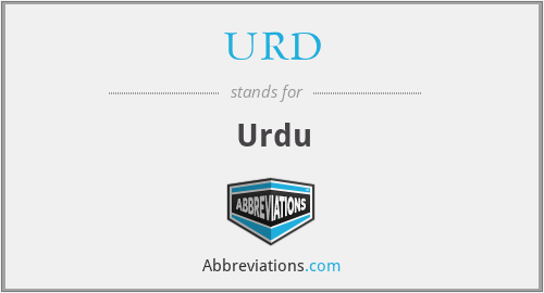 What does URD stand for?