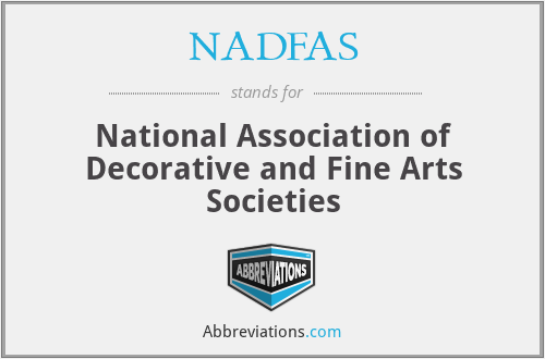 What does NADFAS stand for?