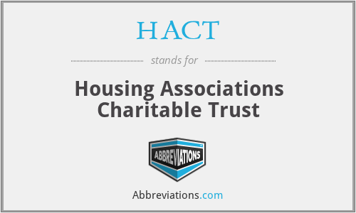 HACT - Housing Associations Charitable Trust