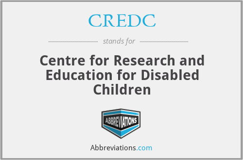 CREDC - Centre for Research and Education for Disabled Children
