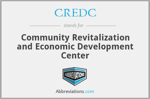 CREDC - Community Revitalization and Economic Development Center