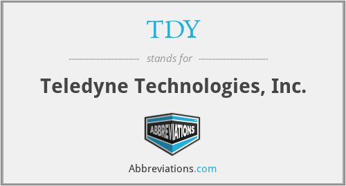 TDY - Teledyne Technologies, Inc.