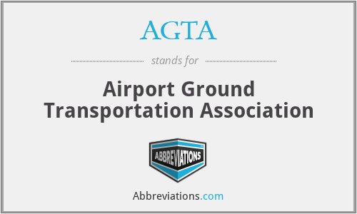 AGTA - Airport Ground Transportation Association