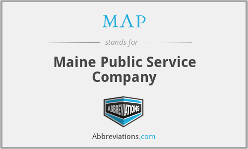 MAP - Maine Public Service Company
