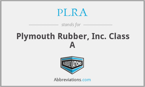 What does PLRA stand for?