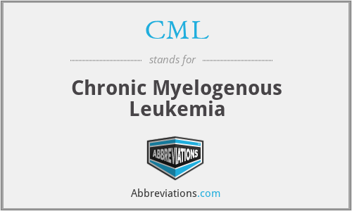 What does CML stand for?