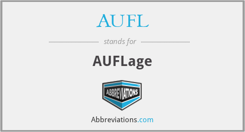 What does AUFL. stand for?