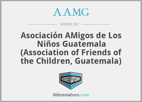 What does AAMG stand for?