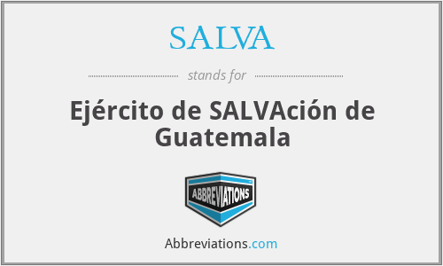 What does SALVA stand for?