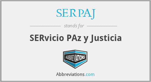 SERPAJ - SERvicio PAz y Justicia
