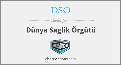 What does DSÖ stand for?