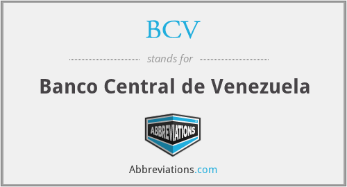 What Does Bcv Stand For