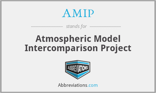 What does AMIP stand for?