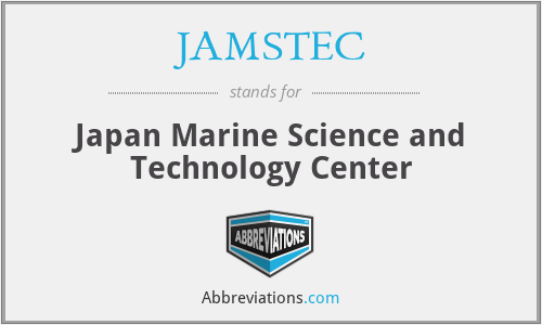 What does JAMSTEC stand for?