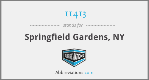 11413 Springfield Gardens Ny