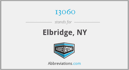 What does Elbridge stand for?