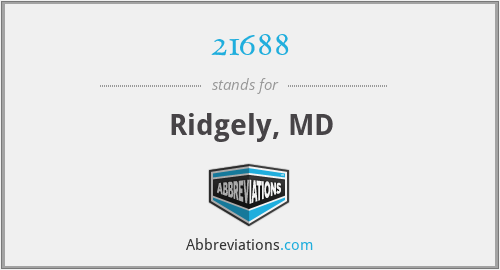 21688 - Ridgely, MD
