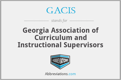 What does GACIS stand for?