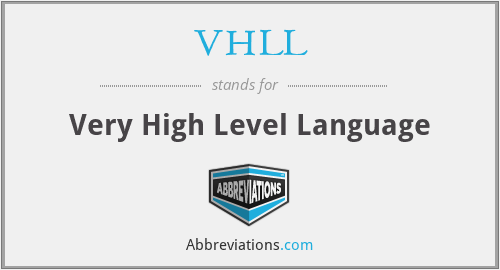What does VHLL stand for?