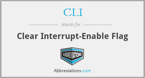 What does CLI stand for?