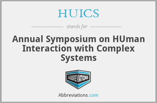 What does HUICS stand for?