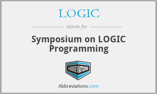 LOGIC - Symposium on LOGIC Programming