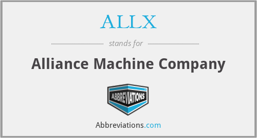 What does ALLX stand for?
