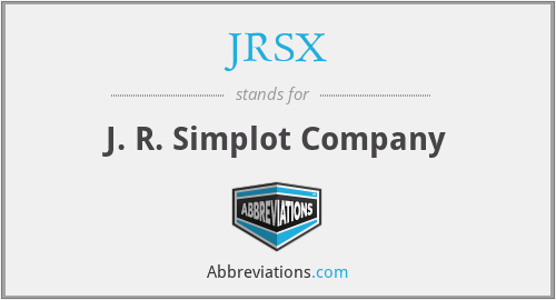 What does JRSX stand for?