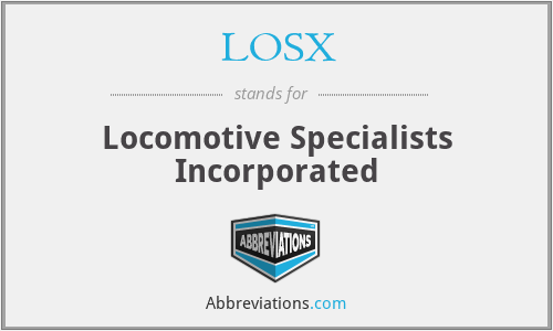 What does LOSX stand for?