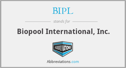What does BIPL stand for?