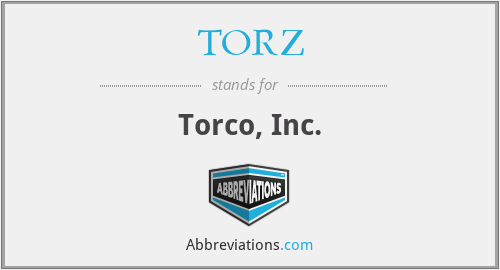 TORZ - Torco, Inc.