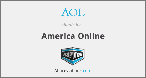 What does AOL stand for?