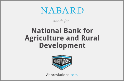 What does NABARD stand for?