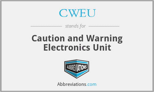CWEU - Caution and Warning Electronics Unit