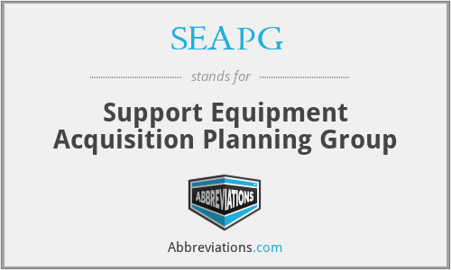 What does SEAPG stand for?