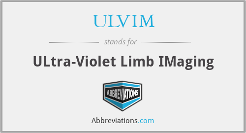 What does ULVIM stand for?