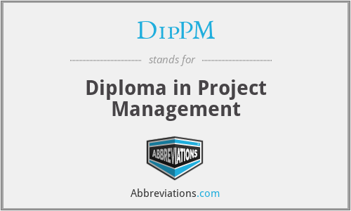 DipPM - Diploma in Project Management