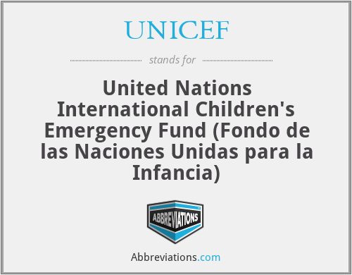 Meaning unicef United Nations