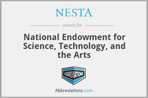 NESTA - National Endowment for Science, Technology, and the Arts