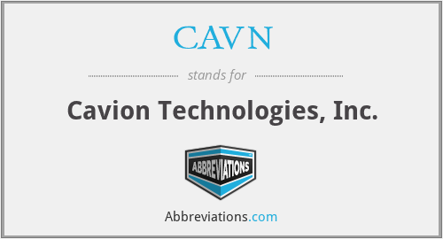 What does CAVN stand for?