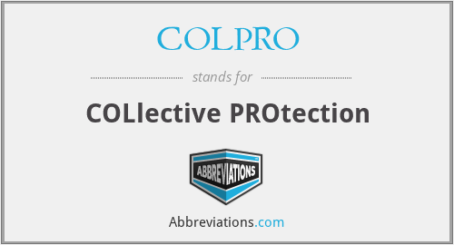 What does COLPRO stand for?