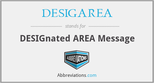What does DESIGAREA stand for?