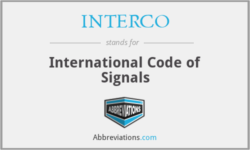 What does INTERCO stand for?